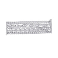 HERMES Chaine d'Ancre Multi Chain Bracelet Size 15 SV925