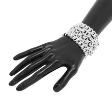 Load image into Gallery viewer, HERMES Chaine d'Ancre Multi Chain Bracelet Size 15 SV925
