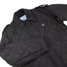 将图像加载到图库查看器中，PRADA Lightweight Re-Nylon Blouson Jacket Size 36 Black29T261_1WQ9_F0002_S_OOO Polyamide100%
