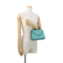 Load image into Gallery viewer, Valextra Valextra Izide Blue OceanoWBES0022028LOC99 Leather Size micro
