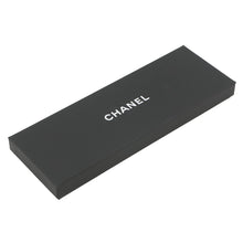 Load image into Gallery viewer, CHANEL CC Logo Scarf White/Black Silk100%

