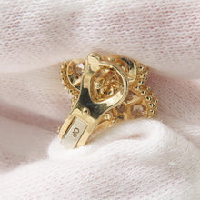 将图像加载到图库查看器中，Van Cleef &amp; Arpels Vintage Alhambra EarringVCARA44700 18K Yellow Gold
