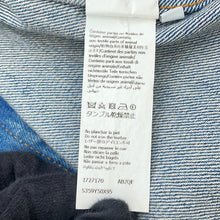 将图像加载到图库查看器中，LOEWE Anagram Trapeze Denim Jacket Size 40 Denim BlueS359Y50X95 Cotton100%
