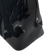 将图像加载到图库查看器中，HERMES Bolide 1923 chimeres dragon Black Togo Leather Velvet Size 45
