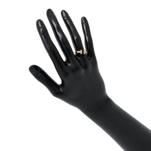 Load image into Gallery viewer, TIFFANY&amp;Co. T Wire Diamond Ring Size Approximately No. 960147091 18K Yellow Gold
