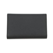 Load image into Gallery viewer, PRADA Multicolor 4-Key Case Black/Hibiscus1PG004_ZLP_F061H Saffiano LeatherLeather
