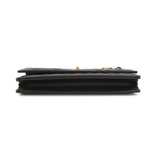Load image into Gallery viewer, CHANEL 2.55 Icon Chain Wallet BlackA80834 Vintage Calf Leather

