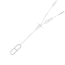 将图像加载到图库查看器中，HERMES EVER Chaine d'Ancre Necklace Size 80 SV925
