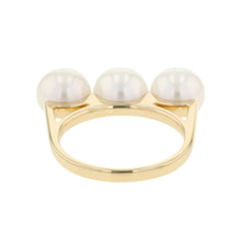 Load image into Gallery viewer, TASAKI Balance Gill Ring Size No. 14R-4418-18KYG 18K Yellow Gold
