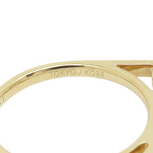 Load image into Gallery viewer, TASAKI Balance Gill Ring Size No. 14R-4418-18KYG 18K Yellow Gold
