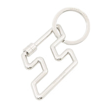 Load image into Gallery viewer, HERMES H to Speed Key Ring Bag Charm SilverH077245 Metal
