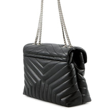 Load image into Gallery viewer, SAINT LAURENT PARIS Loulou ChainShoulder Bag Black574946DV7261000 Leather Size Medium

