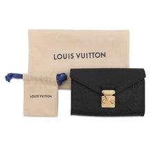 Load image into Gallery viewer, LOUIS VUITTON Belt・Pochette Metis NoirM4717Z Monogram Empreinte Leather
