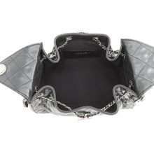 将图像加载到图库查看器中，CHANEL CHANEL25 ChainShoulder Bag BlackAS5293 Shiny Crumple Calf Leather Size Small
