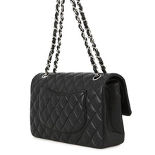 Load image into Gallery viewer, CHANEL Matelasse W Flap ChainShoulder Bag BlackA01112 Lambskin Size 25
