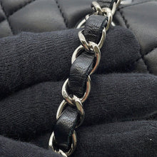 Load image into Gallery viewer, CHANEL Matelasse W Flap ChainShoulder Bag BlackA01112 Lambskin Size 25
