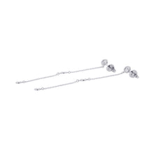 将图像加载到图库查看器中，TIFFANY&amp;Co. By the Yard Drop Earrings Pt950
