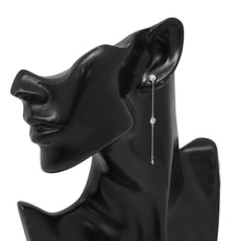 将图像加载到图库查看器中，TIFFANY&amp;Co. By the Yard Drop Earrings Pt950
