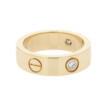 Load image into Gallery viewer, CARTIER Love Ring 3P Diamond Size Classic 51/#11B4032400 18K Yellow Gold
