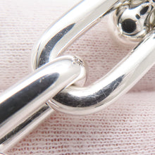 将图像加载到图库查看器中，TIFFANY&amp;Co. Hardware Graduated Link Necklace Size 18in60153092 SV925
