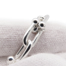 将图像加载到图库查看器中，TIFFANY&amp;Co. Hardware Graduated Link Necklace Size 18in60153092 SV925
