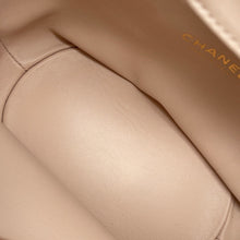 将图像加载到图库查看器中，CHANEL Matelasse Chain Shoulder Bucket Bag BeigeAS3873 Lambskin Size Small
