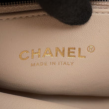 将图像加载到图库查看器中，CHANEL Matelasse Chain Shoulder Bucket Bag BeigeAS3873 Lambskin Size Small
