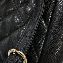 将图像加载到图库查看器中，CHANEL Matelasse Small Backpack BlackAS3860-B16985-94305 Caviar Leather
