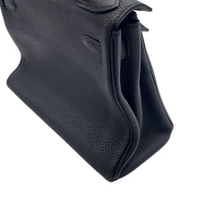 将图像加载到图库查看器中，HERMES Kelly Black Togo Leather Size 28

