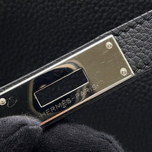 将图像加载到图库查看器中，HERMES Kelly Black Togo Leather Size 28
