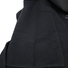 将图像加载到图库查看器中，HERMES Double-faced wrap coat Size 34 Black Cashmere100%
