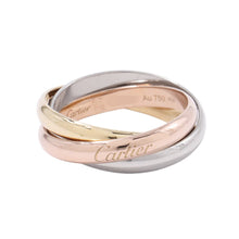 Load image into Gallery viewer, CARTIER Trinity Ring Size Classic/57/#17B4234200 K18YG K18PG K18WG
