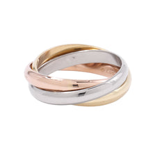 Load image into Gallery viewer, CARTIER Trinity Ring Size Classic/57/#17B4234200 K18YG K18PG K18WG
