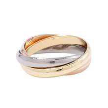 Load image into Gallery viewer, CARTIER Trinity Ring Size Classic/57/#17B4234200 K18YG K18PG K18WG
