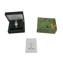 将图像加载到图库查看器中，ROLEX Oyster Perpetual W24mm Stainless Steel White Dial76080
