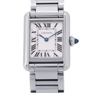 CARTIER Tank mast SM W29.5mm×H22mm Stainless Steel Silver DialWSTA0051