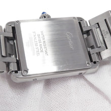 Load image into Gallery viewer, CARTIER Must tank LM W25.5mm x H33.7mm Stainless Steel Silver DialWSTA0052
