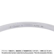 Load image into Gallery viewer, CARTIER Love breath Size SM/16B6079216 18K White Gold
