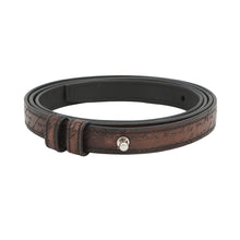 Load image into Gallery viewer, Berluti Anne Jules Nano Scritto Swipe Leather Pouch Brown Leather
