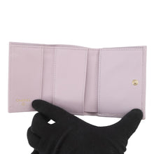 Load image into Gallery viewer, CHANEL Matelasse Compact Wallet Light PurpleAP0230 Caviar Leather
