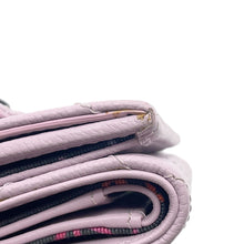 Load image into Gallery viewer, CHANEL Matelasse Compact Wallet Light PurpleAP0230 Caviar Leather
