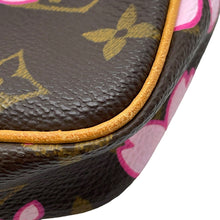 将图像加载到图库查看器中，LOUIS VUITTON Pochette Accessoires Brown/PinkM92006 Monogram Cherry Blossom

