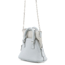 将图像加载到图库查看器中，Maison Margiela Maison Margiela 5AC Baby Bag Pearl blueSB3WG0025P4455T6172 Leather
