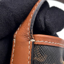 Load image into Gallery viewer, CELINE Triomphe Small Drawstring Shoulder Bag Tan191142BZJ PVC Leather
