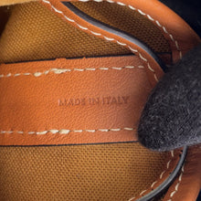 Load image into Gallery viewer, CELINE Triomphe Small Drawstring Shoulder Bag Tan191142BZJ PVC Leather
