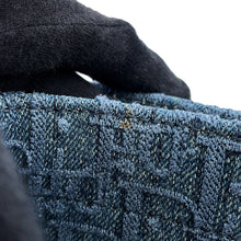 将图像加载到图库查看器中，Dior Book tote BlueM1286ZWAL Denim Size Large
