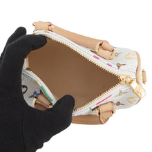 Load image into Gallery viewer, LOUIS VUITTON LV × TM Nano Speedy White/MulticolorM13391 Monogram・Multicolor Size 16
