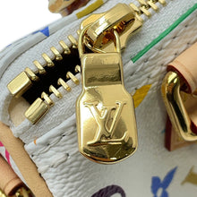 将图像加载到图库查看器中，LOUIS VUITTON LV × TM Nano Speedy White/MulticolorM13391 Monogram・Multicolor Size 16
