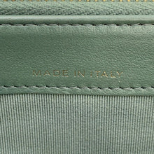 Load image into Gallery viewer, CHANEL Matelasse Chain wallet GreenA82527 Caviar Leather
