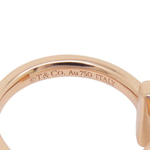 Load image into Gallery viewer, TIFFANY&amp;Co. TIFFANY&amp;Co. TT One Ring Size Approximately No. 567795342 18K Pink Gold
